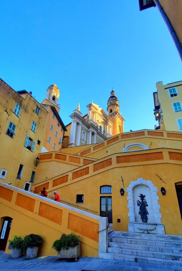 Menton, Centre Historique, Vue Mer Exteriér fotografie