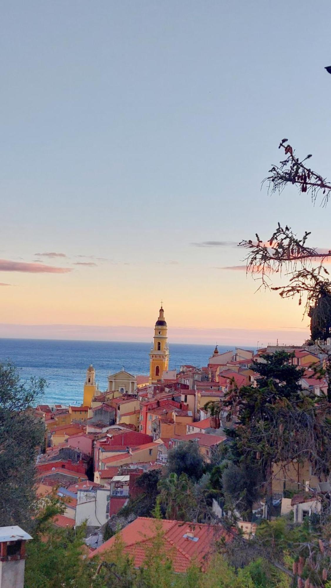 Menton, Centre Historique, Vue Mer Exteriér fotografie